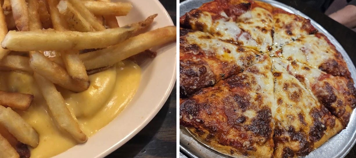 Bernie & Betty's Pizza Menu