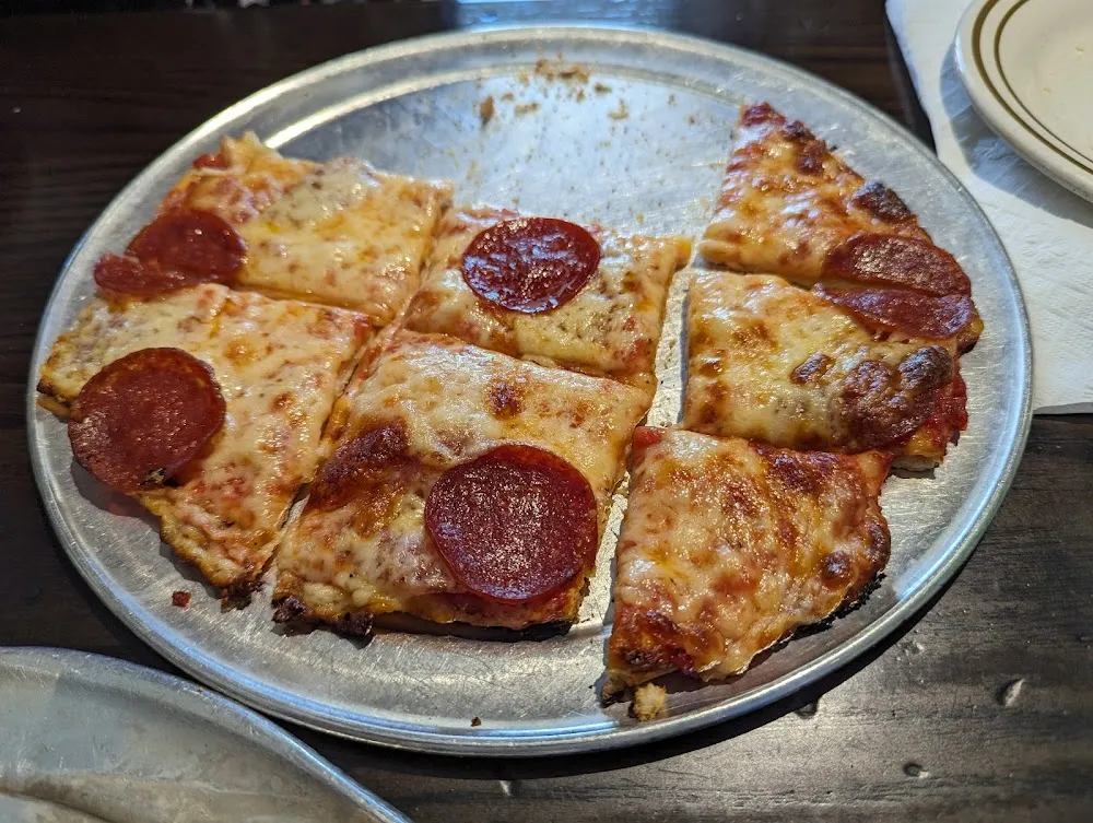 Deep Dish Thick Crust Pepperoni Pizza