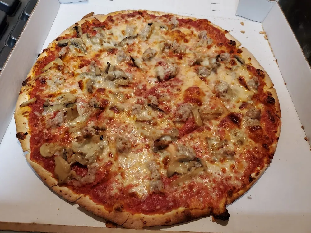Large Sausage and Mushroom